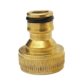 KANANA GA438G Garden Hose Quick Coupling 1/2 Inch Brass Internal Thread Hose Nozzle Quick Coupling Adapter