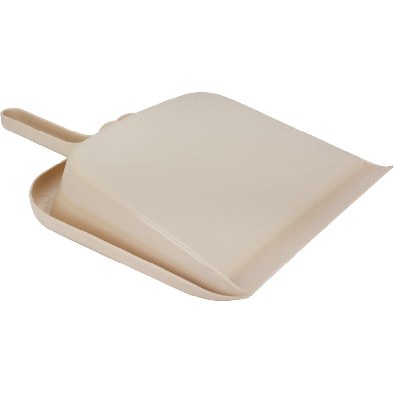 SPARTA Large Handheld Dustpan with Hanging Hole, Heavy-Duty Plastic Dustpan