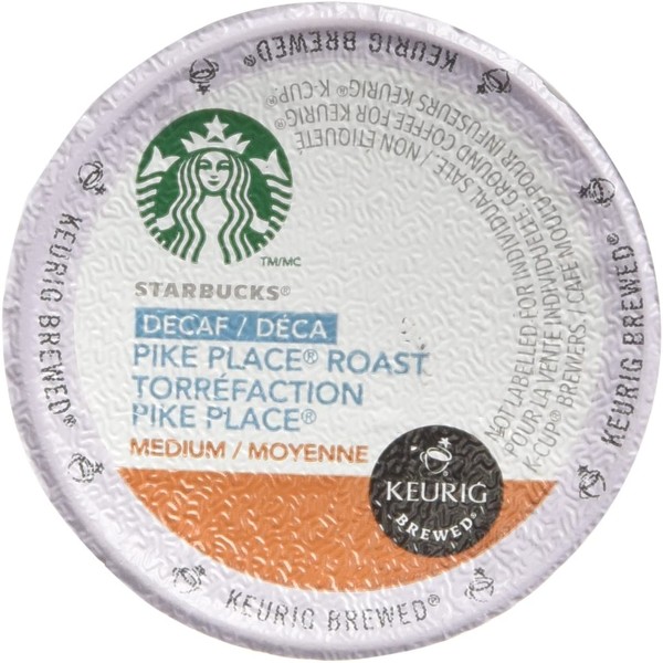 Starbucks Decaf Pike Place Roast 48 K-Cups