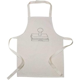 Azeeda 'Stamp on Ink Pad' Kid’s Cooking Apron (AP00068265)