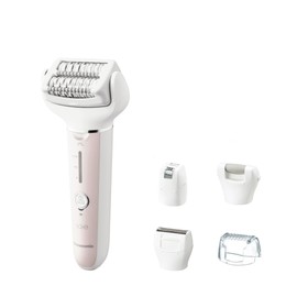 Panasonic ES-EY8A-P Soie Hair Removal Exfoliating Care 5 Attachments Pink