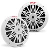 Pyle Marine Speakers, Waterproof, Weather Resistant, 8 Inch Dual, 10