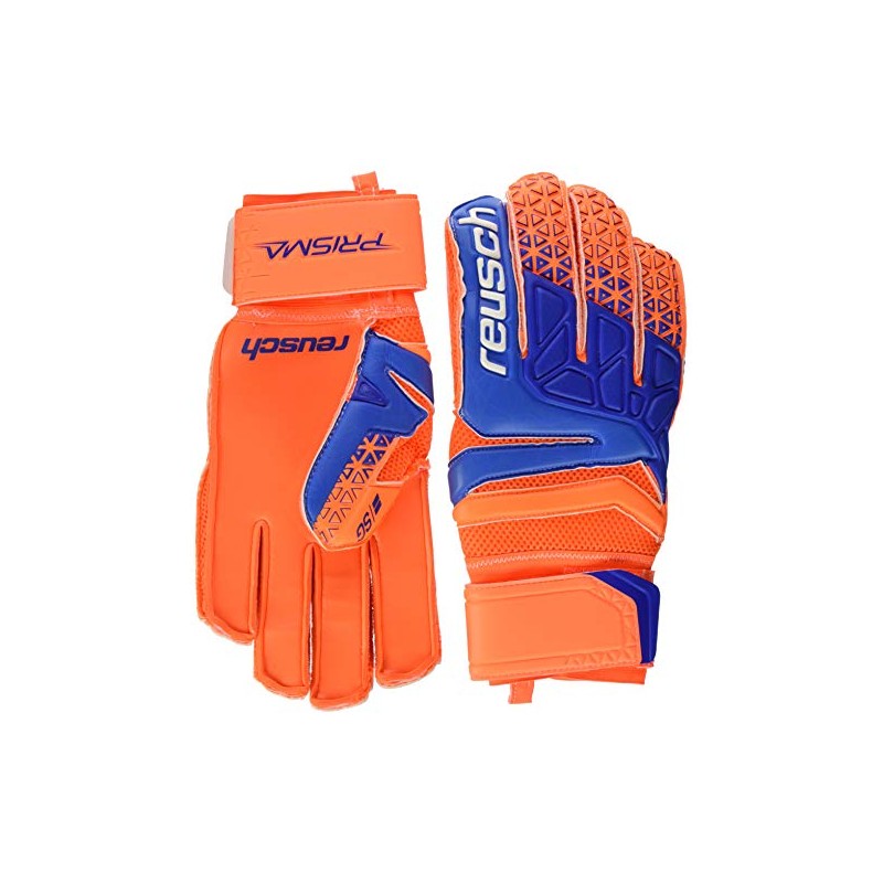Prisma SG Extra Goalkeeper Gloves - Orange/Blue/Orange - size 10
