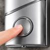 Wall Mounted Shampoo and Conditioner Dispenser with Hooks, 3-Compartment Refillable