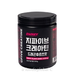 Gway G5 Creatine Dragon Fruit Flavor 200g / 지웨이 지파이브 크레아틴 드래곤후르츠맛 200g