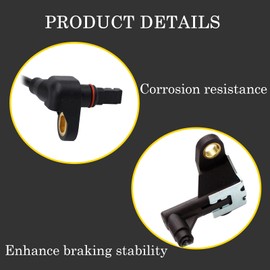 4 Pcs Ensun ABS Speed Sensor Front Rear Left Right Compatible with - 2006-2010 Explorer, 2007-2010 Explorer Sport Trac, 2006-2010 Mountaineer, Driver and Passenger