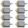 8 Pack 9V DC Motor 8,500 RPM (1" x 0.8"