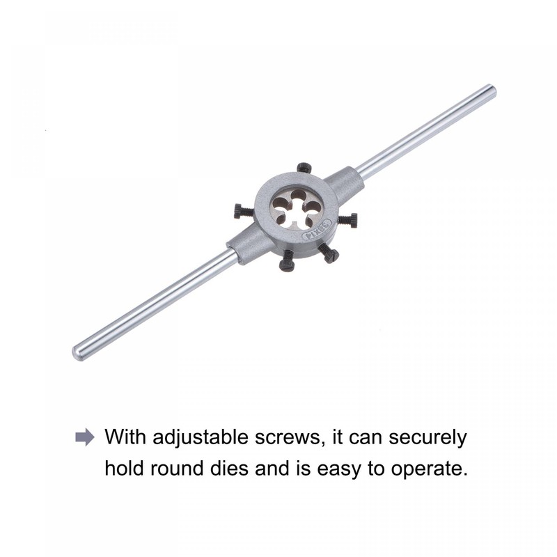 sourcing map Die Stock Handle Wrench Set, M14 x 1