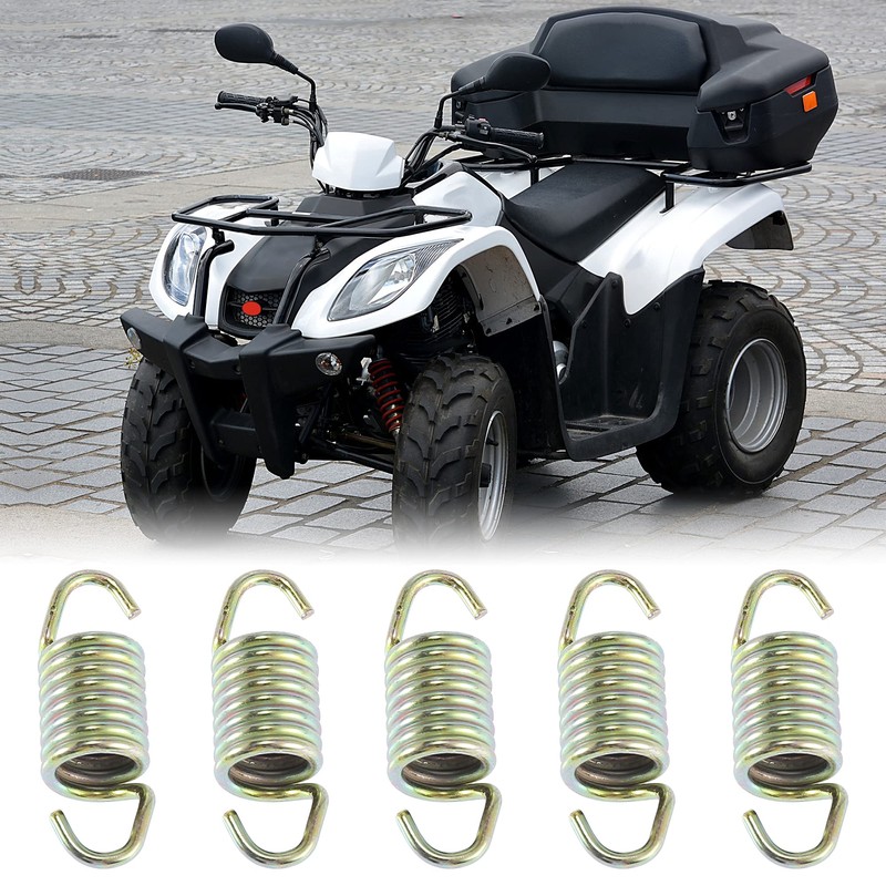 Motoforti 7041687 ATV Motorcycle Exhaust Spring Replacement Pack of 5