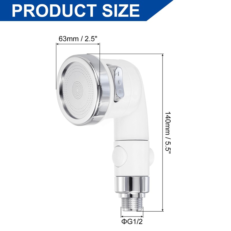 sourcing map 1 Pcs Shampoo Bowl Sprayer Head, Sink Faucet