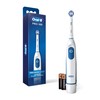 Oral-B Pro 100 3D White, Battery Toothbrush, White