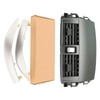 GXARTS Center Dash A/C Outlet Air Vent Panel And Strip