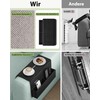 Funkup Sofa Tray Armrest with Drink Holder & Compartments, Foldable