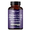 Prebioticos Probioticos Suplemento En Cpsulas 500mg Prettan Sabor Jengibre