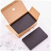 Operitacx 100pcs Black Blank Index Cards for Writable Vocabulary Learning