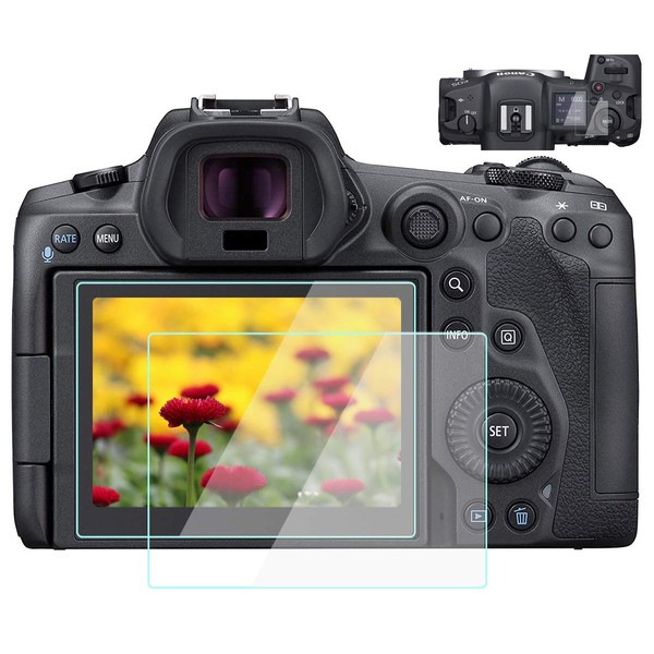 Screen Protector for Canon EOS R5 TOP & LCD Screen
