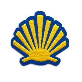 The Camino Shell Patch + Trail Map Card // Camino De Santiago • Shell • Global Shipping