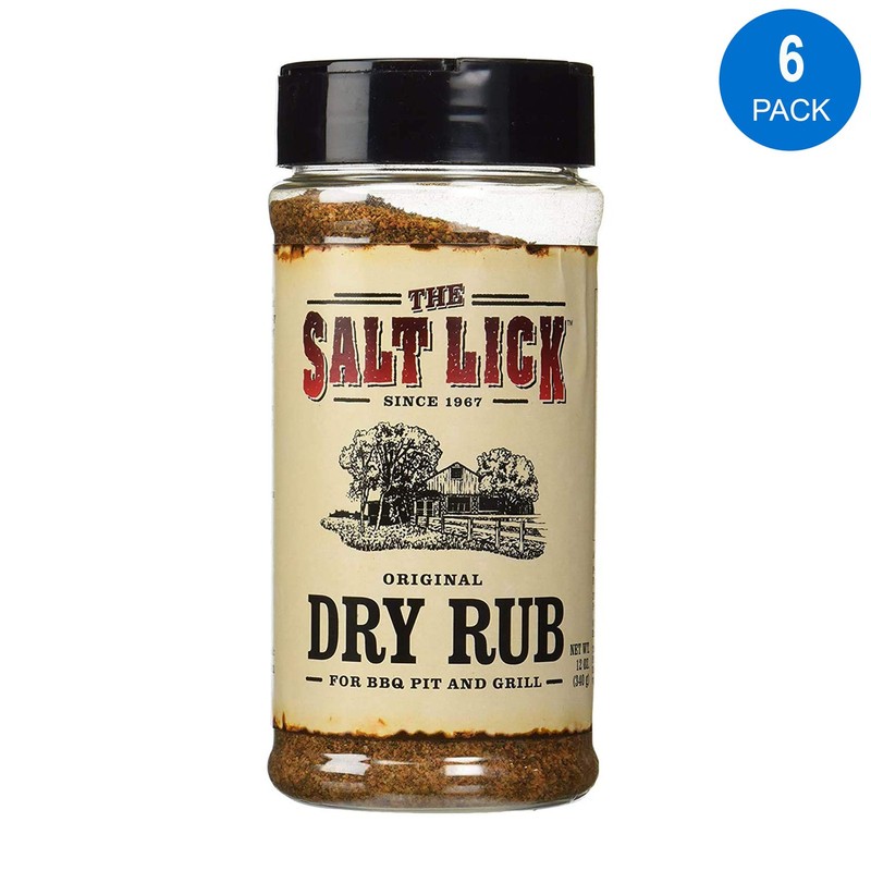 Salt Lick BBQ Original Dry Rub Seasoning 12 oz Shaker