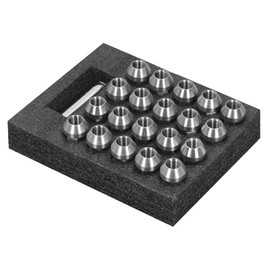 Wheel Lug Nuts 20pcs Wheel Lug Nuts M14x1.5 Thread 2in Height T304 Stainless Steel AntiCorrosion Locking Lug Nuts