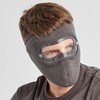 Premium KC Certified Winter Goggle Face Warmer Mask for Ultimate Cold Protection Goggle Cold Protection Mask (Gray) 2ea