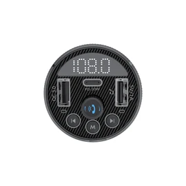 XLayer Car Charger 30 W with FM Transmitter Black