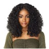 Willoghsa HD Lace Front Wig with Middle Parting Curly Large