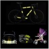 Granmagazz Reflective Stickers Bicycle Reflector 42-Piece Pack Bicycle Reflective Plate