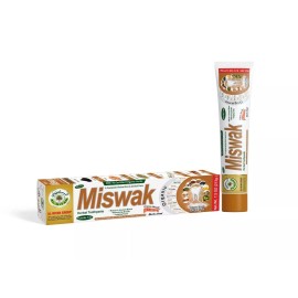 Al Riyan ORGANIC MISWAK HERBAL Toothpaste- AL RIYAN 10 in 1 Natural Fluoride-free, 3-pack