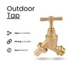 Outdoor Garden Tap – 1/2" BSP Hose Bib Outside Tap