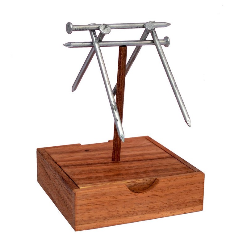 Knobelholz.de Nail Puzzle Box