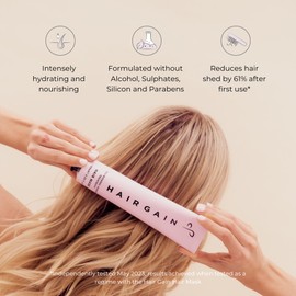 Hair Gain Nourishing Hair Mask - Intense Long-Lasting Hydrating Hair Mask for Dry Damaged Hair, Increased Hair Growth - Deep Conditioning, Moisturising Hair Treatment, Frizz Control, Curly Hair 50ml