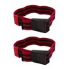 2Pcs Fitness Occlusion Training Band Blood Flow Restriction Training Wrap