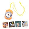 KICHOUSE Orienteering Compass Multi-Function Hiking Tool Ruler and Pointer for