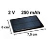 Solar Panel 2 V 250 mAh New Solar Cell 7.5