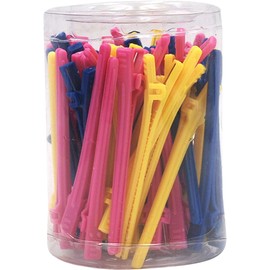 Cabilock 1 Caja Pinzas para Peinar el Cabello de Plástico, Paquete Diseño Único, Ligeras y Fáciles de Abrir, Uso Doméstico y DIY