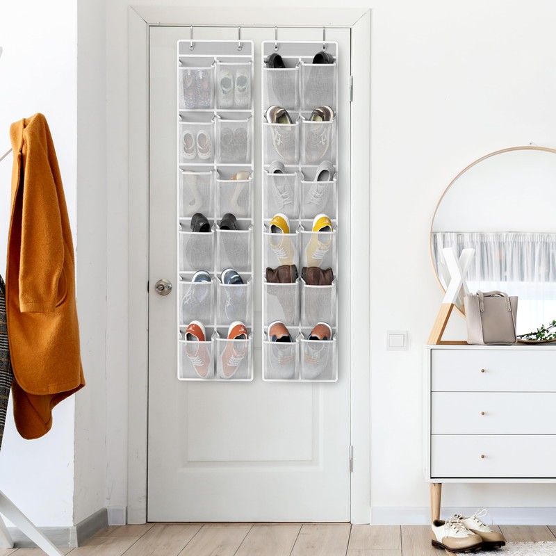 Simple Houseware 24 Pockets - 2PK 12 Large Pockets Over