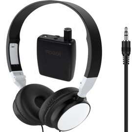 Hearing Amplifier Rechargeable Hearing Aid Device Personal Sound Amplifier PSAP for Ears,Seniors,with Headphone,Directional Microphone