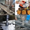 YUENTOEN 6Pcs Carbide Hole Saw Kit, 22-65MM TCT Drill Bit