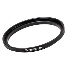 55mm to 58mm Step-Up Ring Filter adapter (55mm-58mm) Camera Filter Ring for 58mm UV ND CPL Filter (MPIXO)