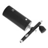 EVGATSAUTO Aluminum Barber Compressor, 0.3mm Black Mini Air Compressor Spray