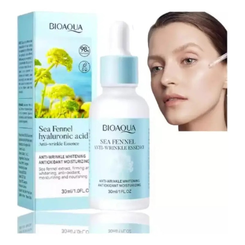 Bioaqua Sea Fennel Hyaluronic Acid Anti-wrinkle Essence Momento De Aplicación