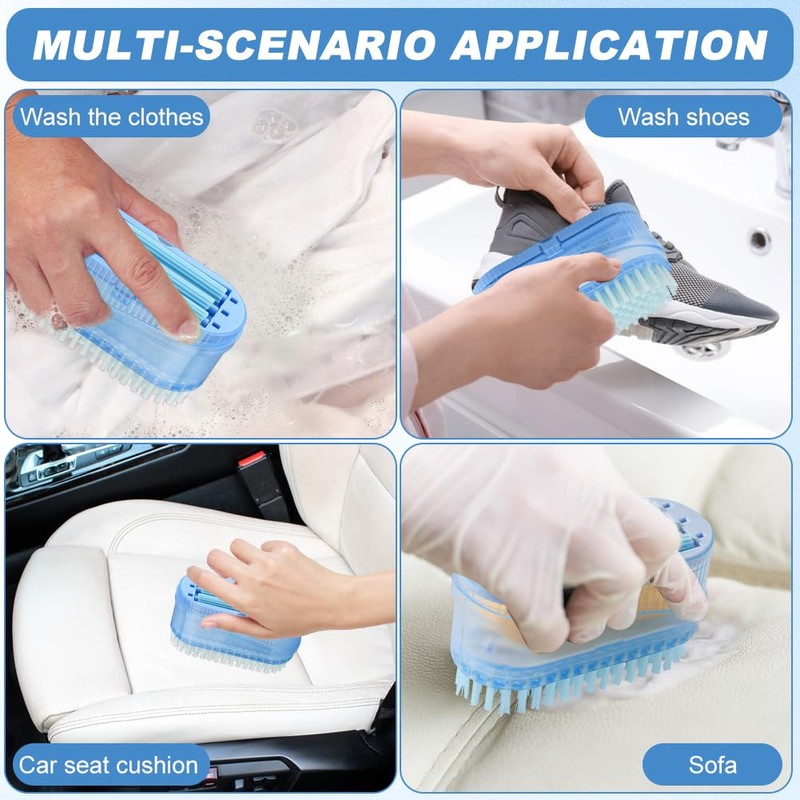 Multifunctional Laundry Soap Box for Soap Holder, Laundry Cleaning Brush