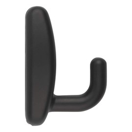 National Hardware N260-155 Heavy Duty Decorative Mirror and Large Picture Frame Holder Holds up to 50 lbs for Office and Garage Organization Easy Installation Snap Hook, Black