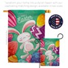 Ornament Collection Easter Garden House Flag Kit Springtime Happy Bunny