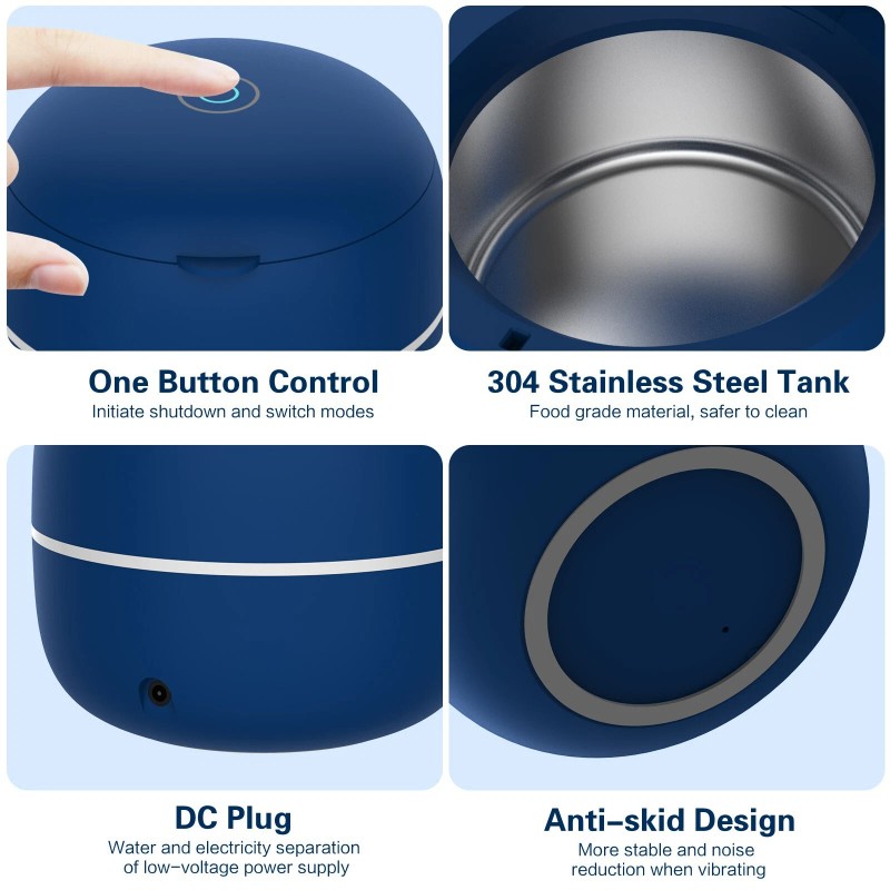LIFEES Dental Ultrasonic UV Cleaning False Teeth Aligner Retainer Mouth