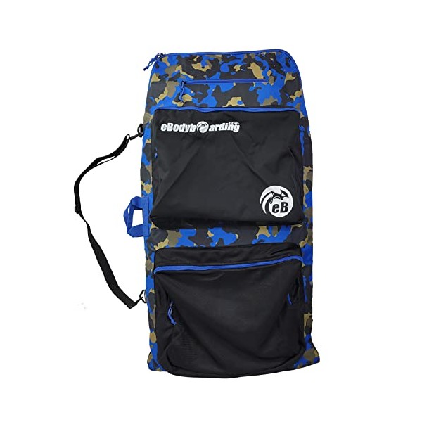 eBodyboarding Commando 1-2 Bodyboard Bag-Blue Camo