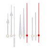 TFA Dostmann Analogue Movement White, 60.3061.02, DIY, Very Quiet, Hands,
