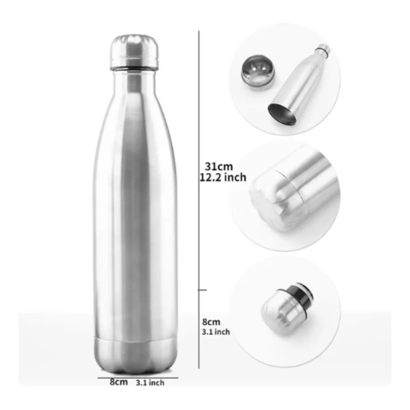 Estuchelandia Botella Agua Con Compartimento Secreto Llaves Dinero Joyas