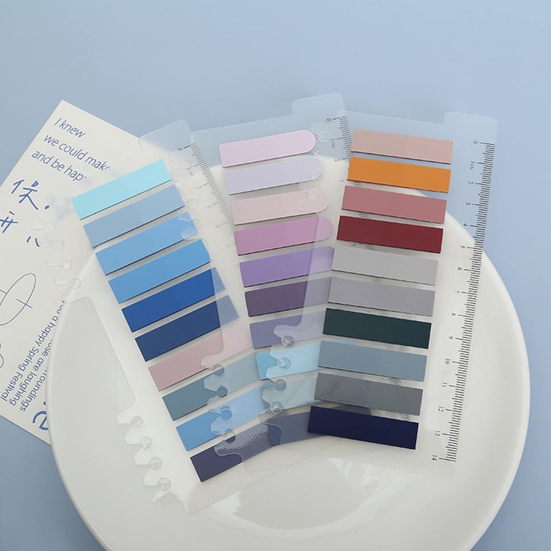800Pcs Book Tabs Sticky Index Tabs Writable Labels Note Tabs