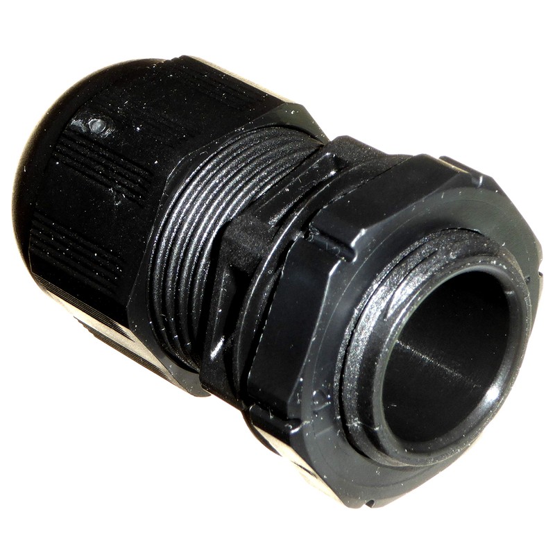 Wiska Sprint 20mm IP68 Compression Glands for Cables 7, Black